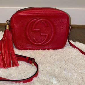 Red Gucci Disco Crossbody